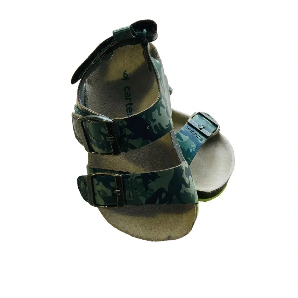 NWOT Carter's Shoes | Olive Camo Aldus Sandal-Boys Size | Color: Green | Size 6